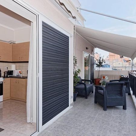Appartamento Big Terrace Near Metro And Athens Center Esterno foto