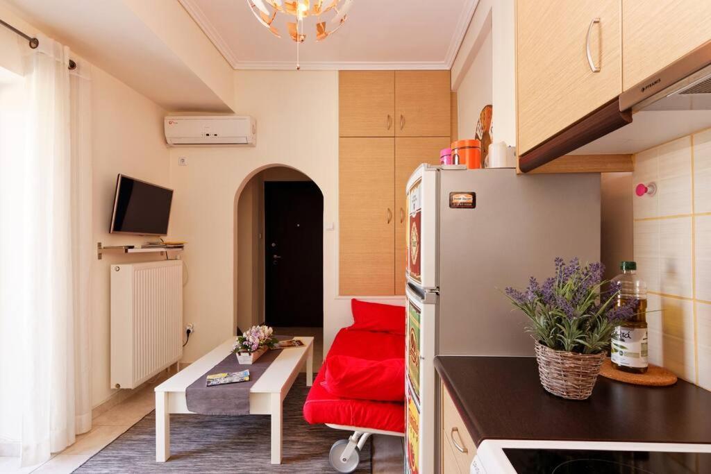Appartamento Big Terrace Near Metro And Athens Center Esterno foto